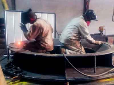 fabricación unión tromel recsol