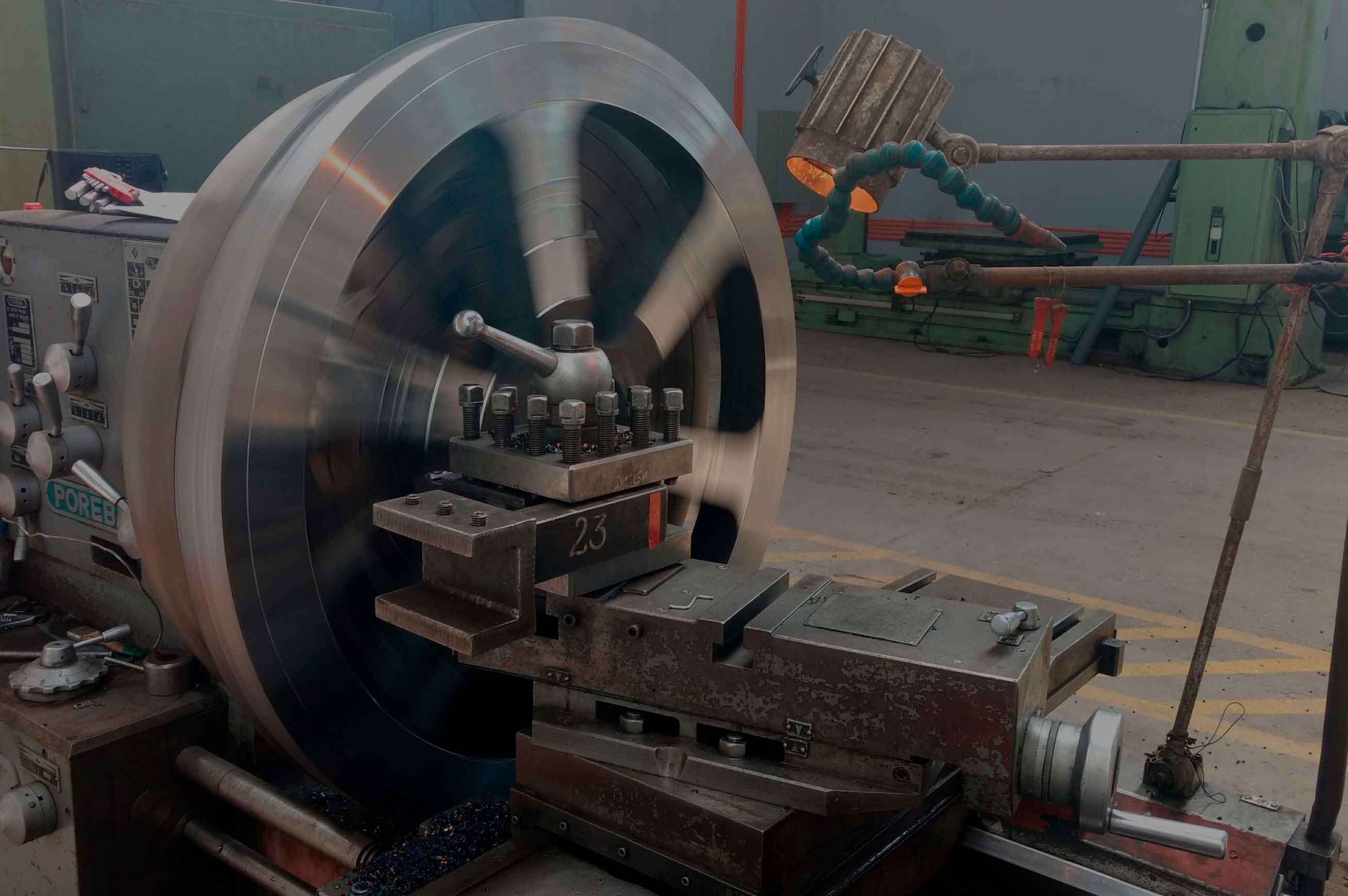 fabricacion polea guinche