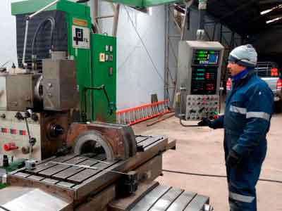 Mecanizado descanso UP5